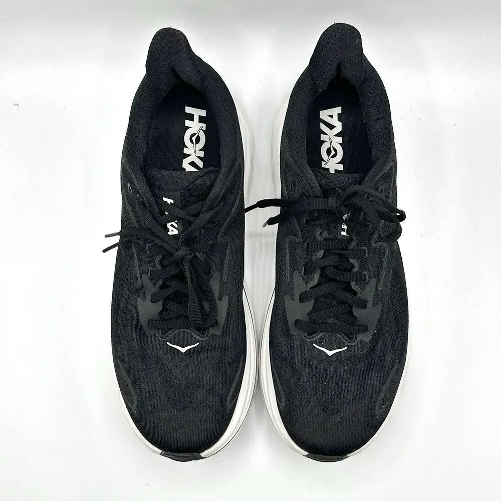 Hoka One One Clifton 10 Running Shoes Mens Size 9.5 D Sneakers Athletic Walking